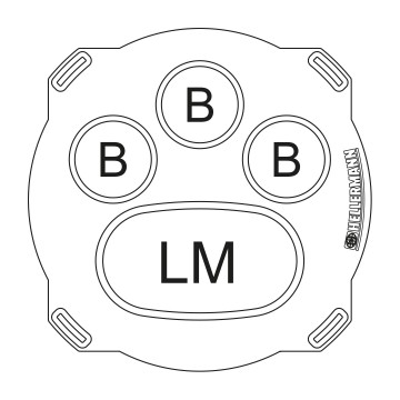 FST-Muffenboden (4 Einführungen)