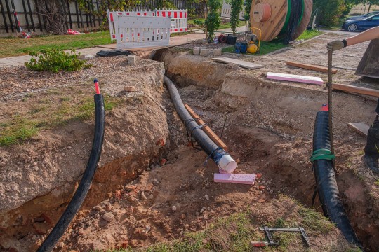 Verlegung Rohrverband