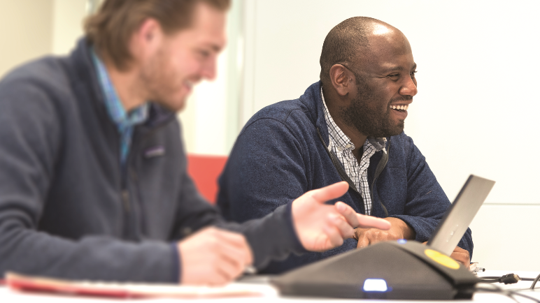 people in the office