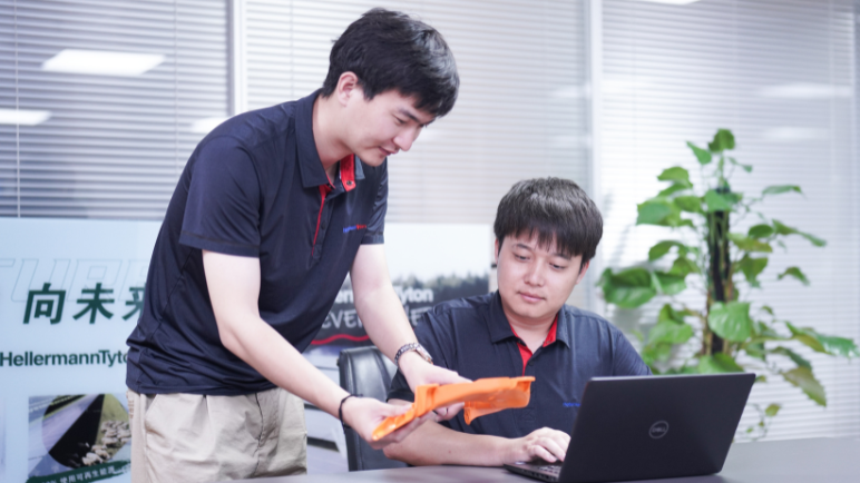 people at a training